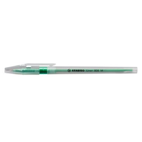 STABILO BOLIGRAFO LINER 808/36 M VERDE