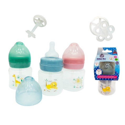 INFANTEC MAMADERA DE 4 OZ ANTICOLICO BOCA ANCHA BIP1581