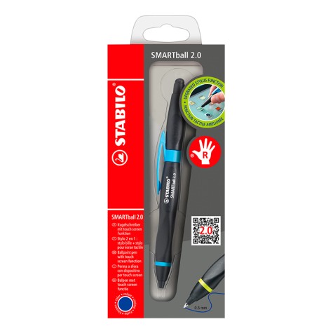 STABILO SMARTBALL M AZUL/NEGRO