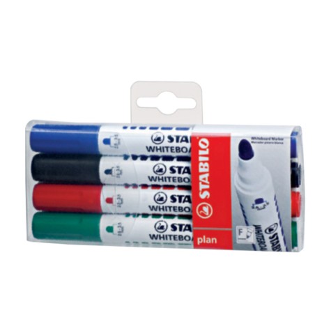STABILO PLAN 6434PL PARA PIZARRA EST. DE 4 COLORES