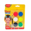 Thumbnail KEYROAD PINTA CARITA DE 6 COLORES MAS PINCEL GRATIS KR9900070