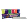 Thumbnail PARCHESITOS TEMPERA DE 6 COLORES NEON 22CC CON PALETA Y PINCEL P666410